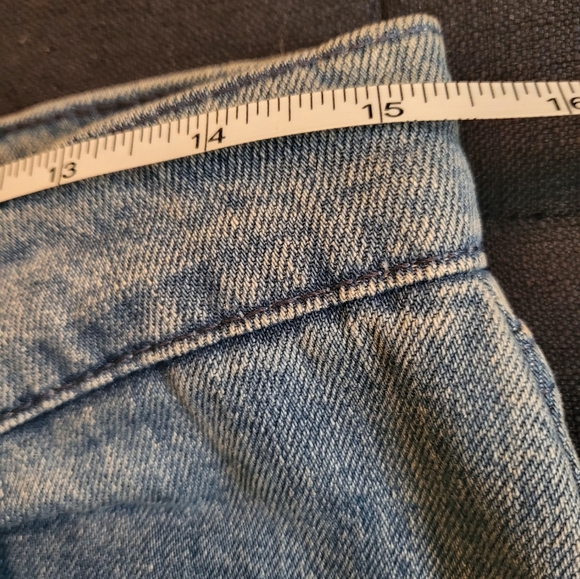 Rare top shop destroyed boyfriend jeans blue - Picture 12 of 12